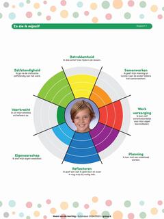 Rapportvoorbeeld voor groep 6 via Easyrapport met cirkeldiagram