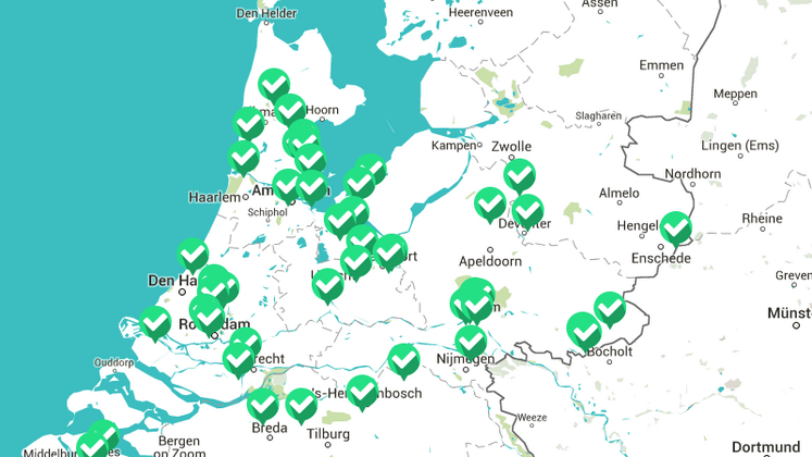 Basisscholen door heel Nederland